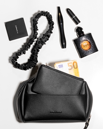 Notino Basic Collection Pouch with wallet pouch with a travel wallet